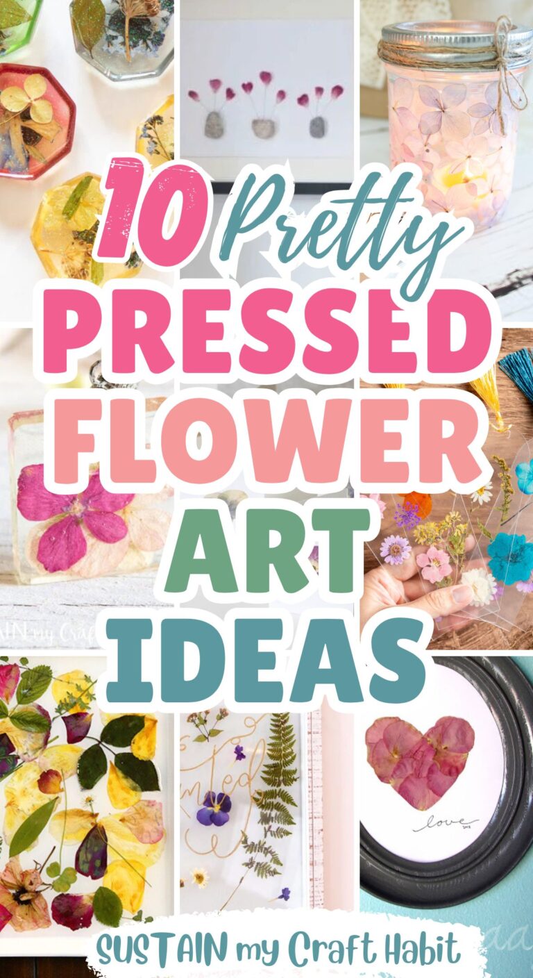 10 Creative Pressed Flower Art Ideas – Sustain My Craft Habit