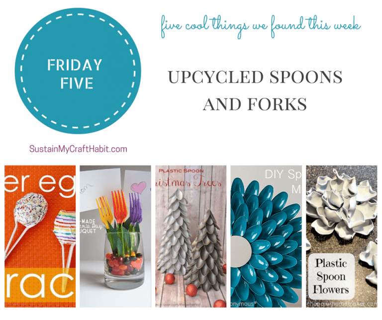 Friday Five: Upcycled Plastic Spoons and Forks