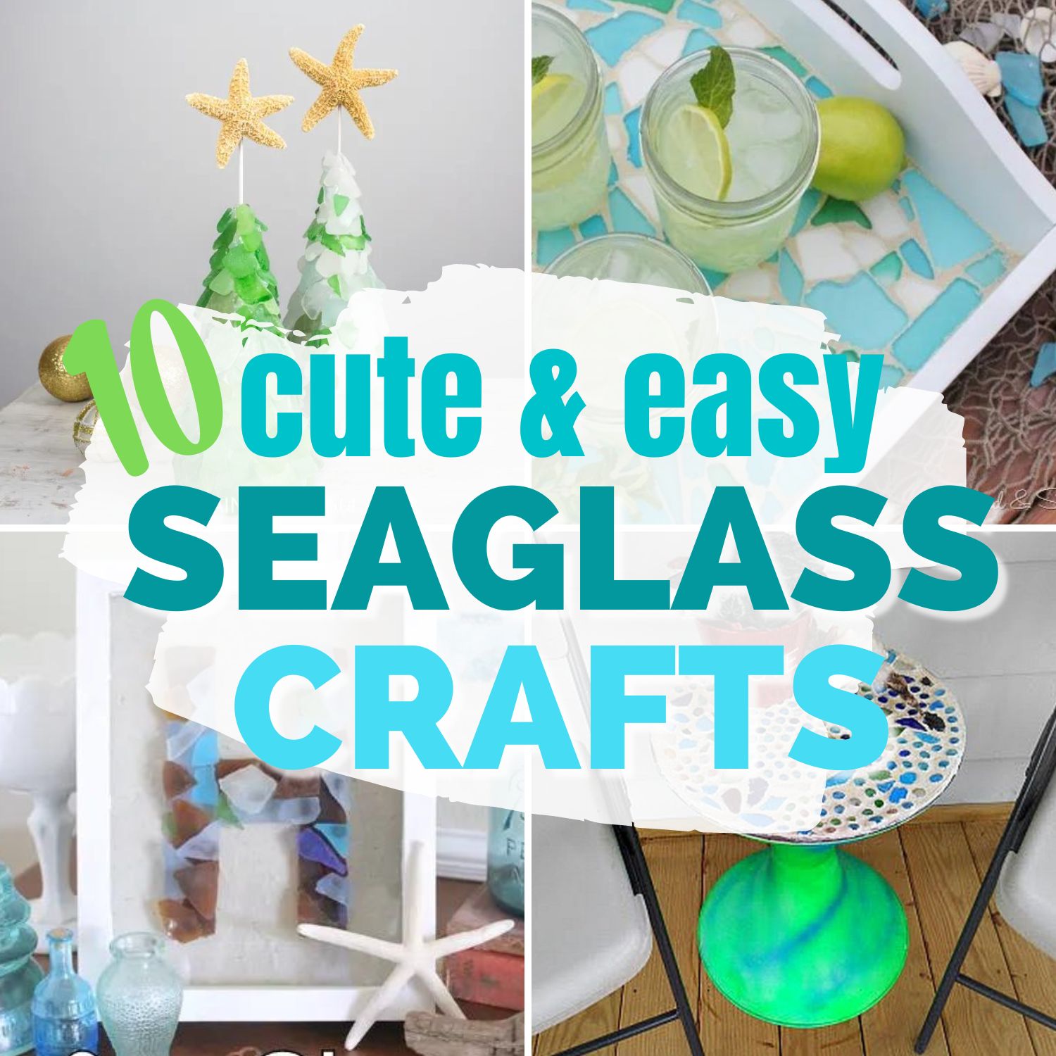10 Cute and Easy DIY Sea Glass Crafts