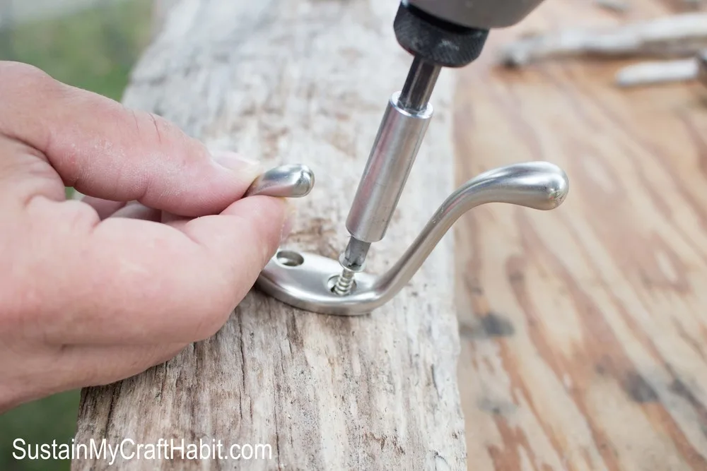 A Beachcomber's Rustic Towel Rack – Sustain My Craft Habit