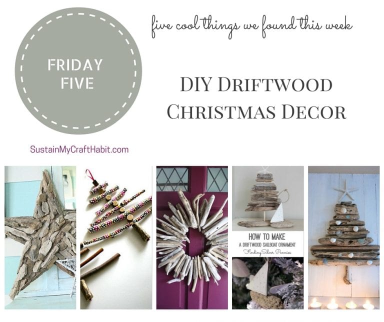 5 Fun Driftwood Crafts for Christmas