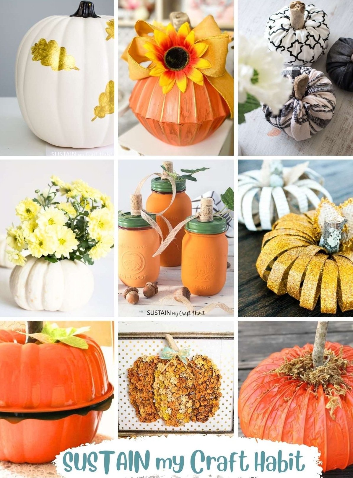 16 DIY Pumpkin Crafts for Adults