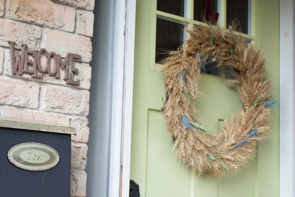 wheat wreath