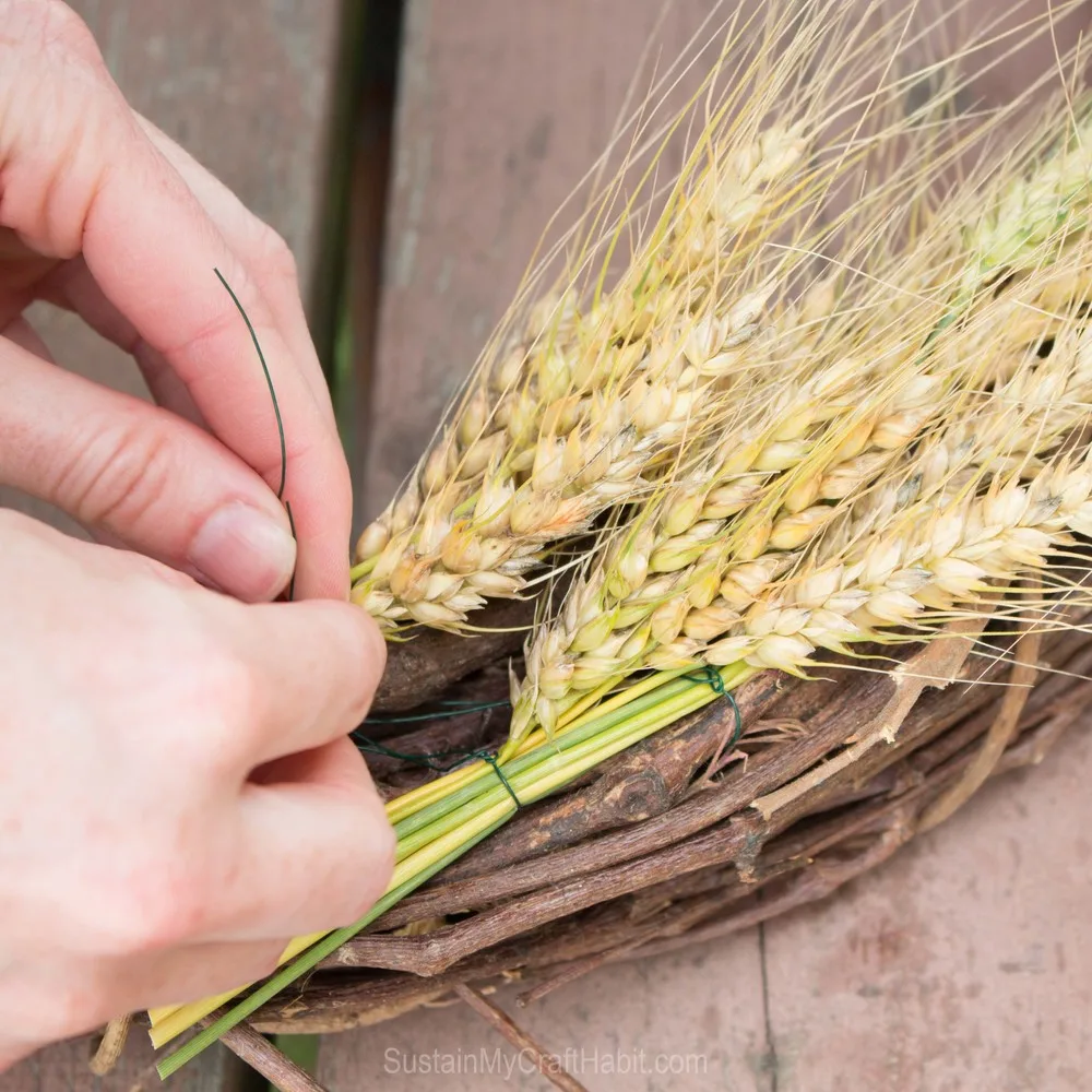 wheat wreath