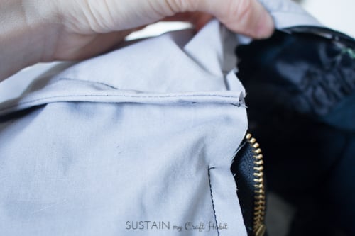 Upcycling A Leather Coat into a DIY Leather Bag: #12MonthsofDIY ...