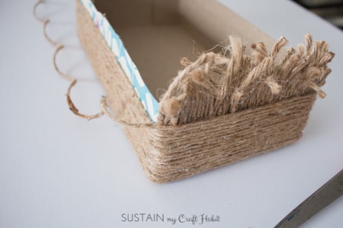 Upcycling A Tissue Box Into A Diy Decorative Storage Box Sustain My Craft Habit