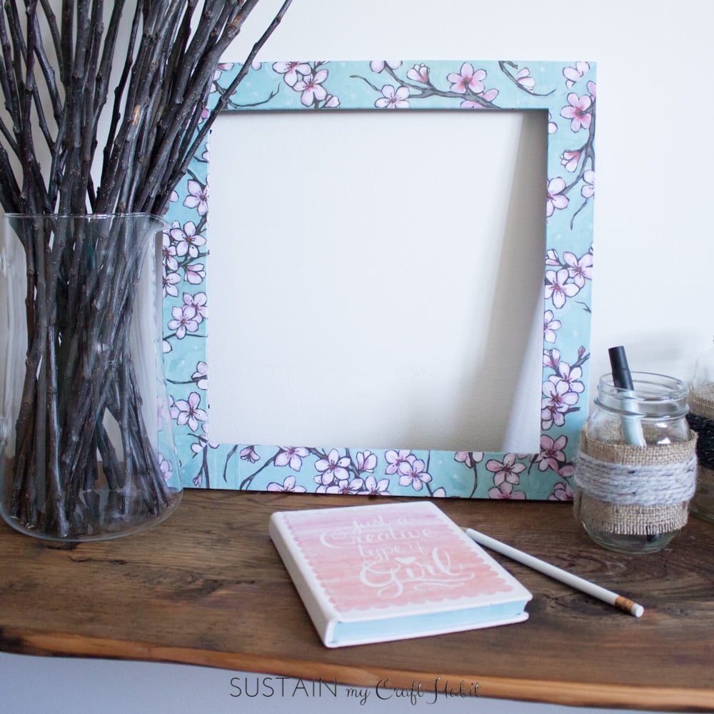 Mod Podge Picture Frame in Five Steps! - DIY Candy