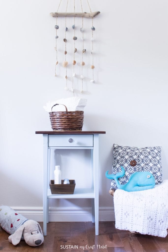 nursery bedside table