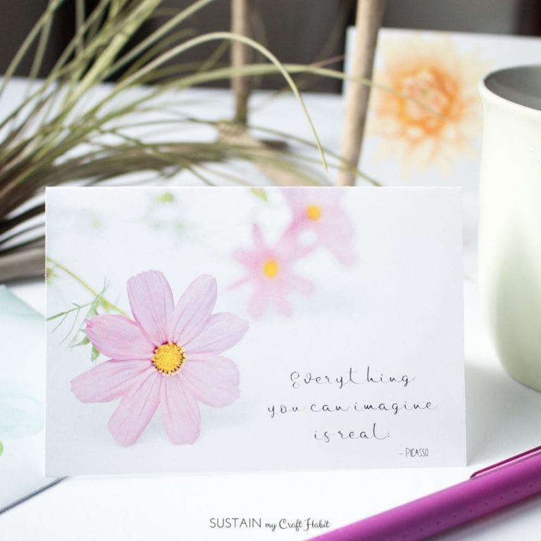 Our Gift to You: Free Floral Greeting Card Printables