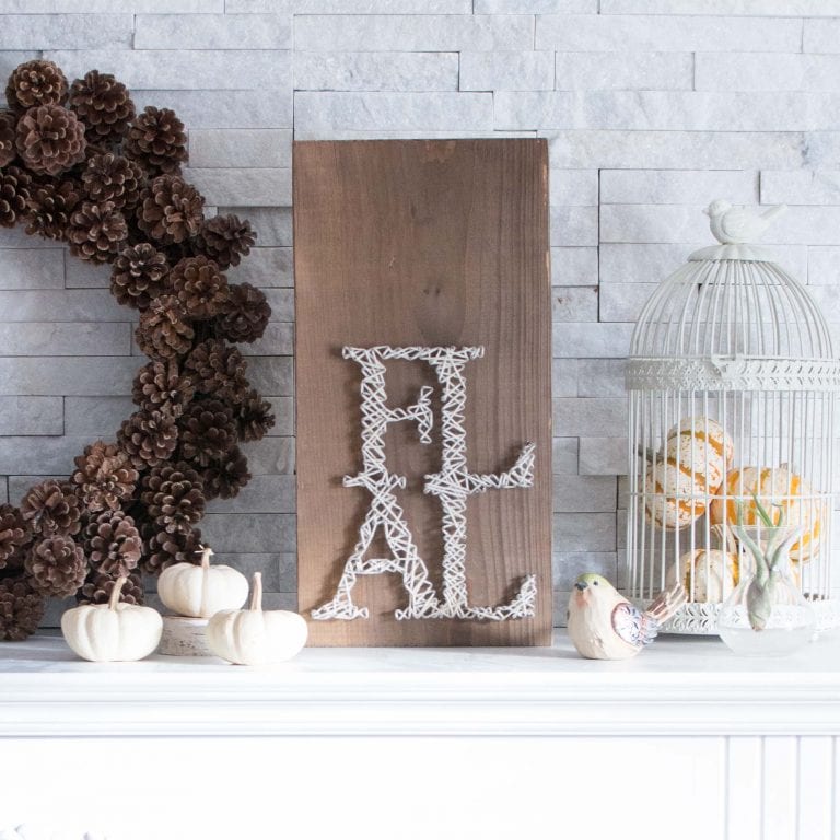 Easy DIY Fall String Art Tutorial [with Video]