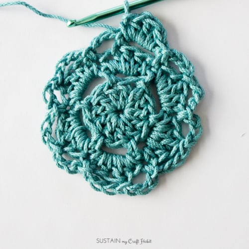 Free Easy Crochet Coaster Pattern for Beginners – Sustain My Craft Habit