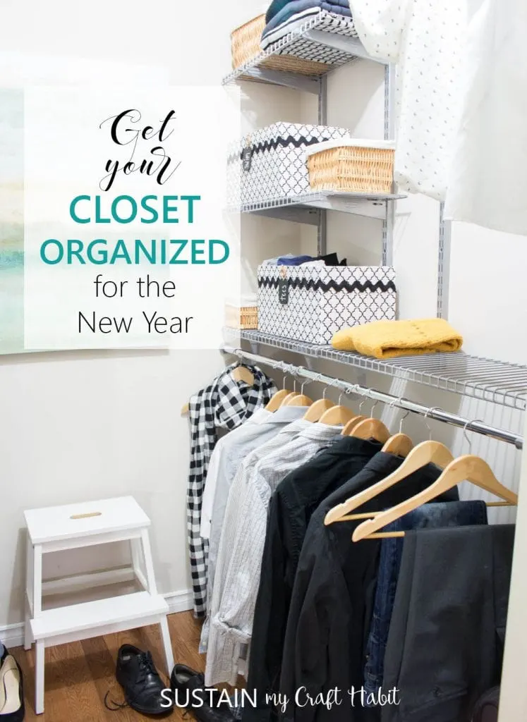 My Husband Finally Gets an Organized Closet for the New Year