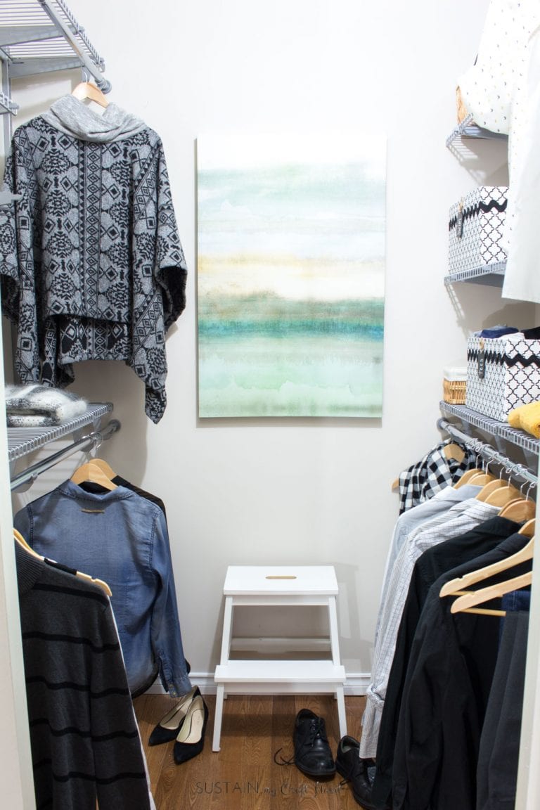 My Husband Finally Gets an Organized Closet for the New Year!