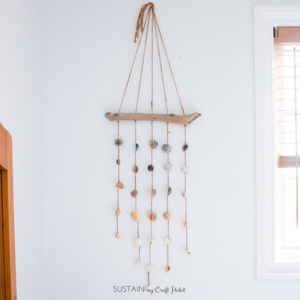 wind chime hanging on wall