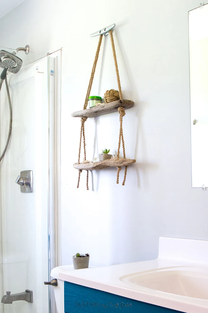 DIY super cute and easy driftwood bikini hanger for your room!! i love