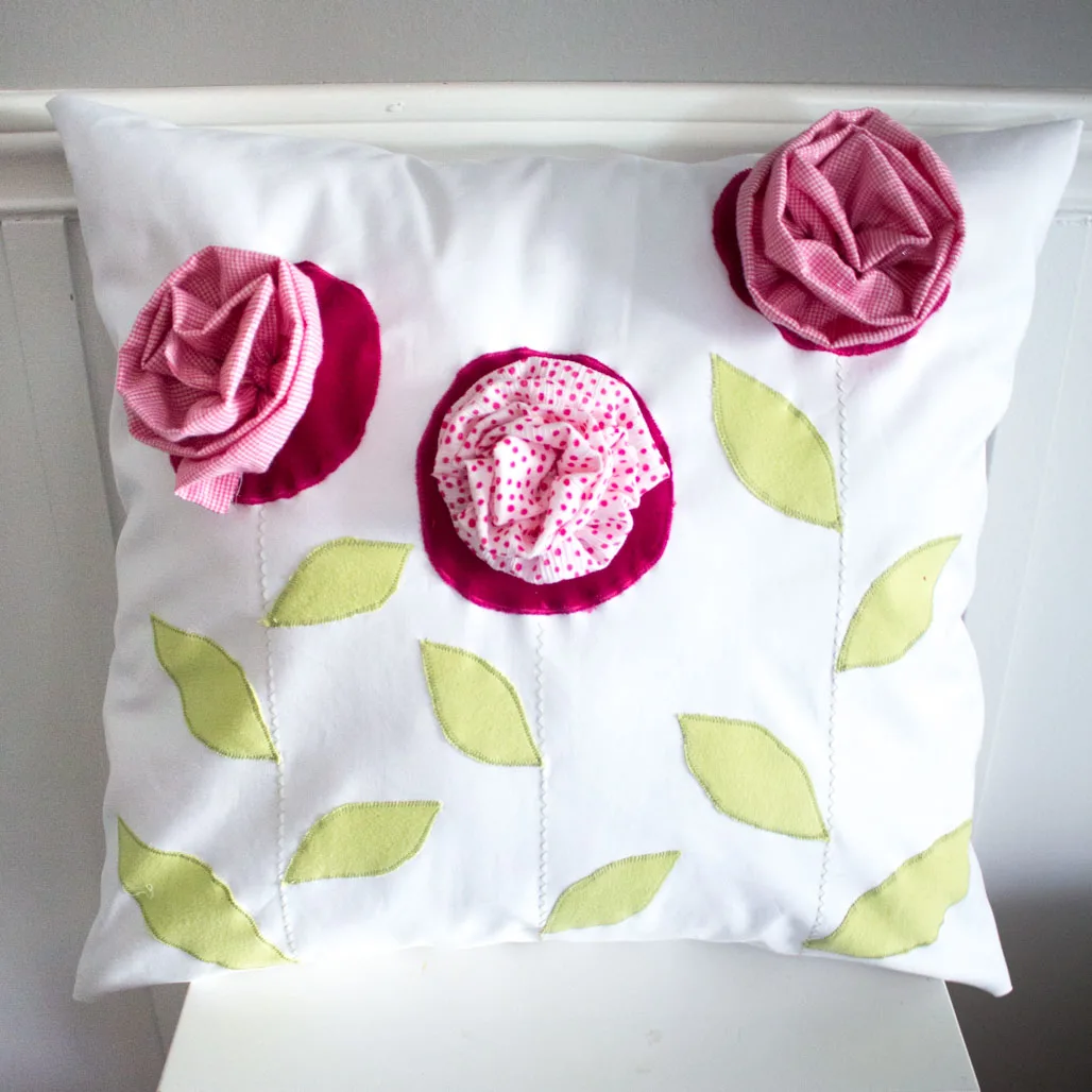 How to Make Easy DIY Pillow Covers - Be Brave and Bloom