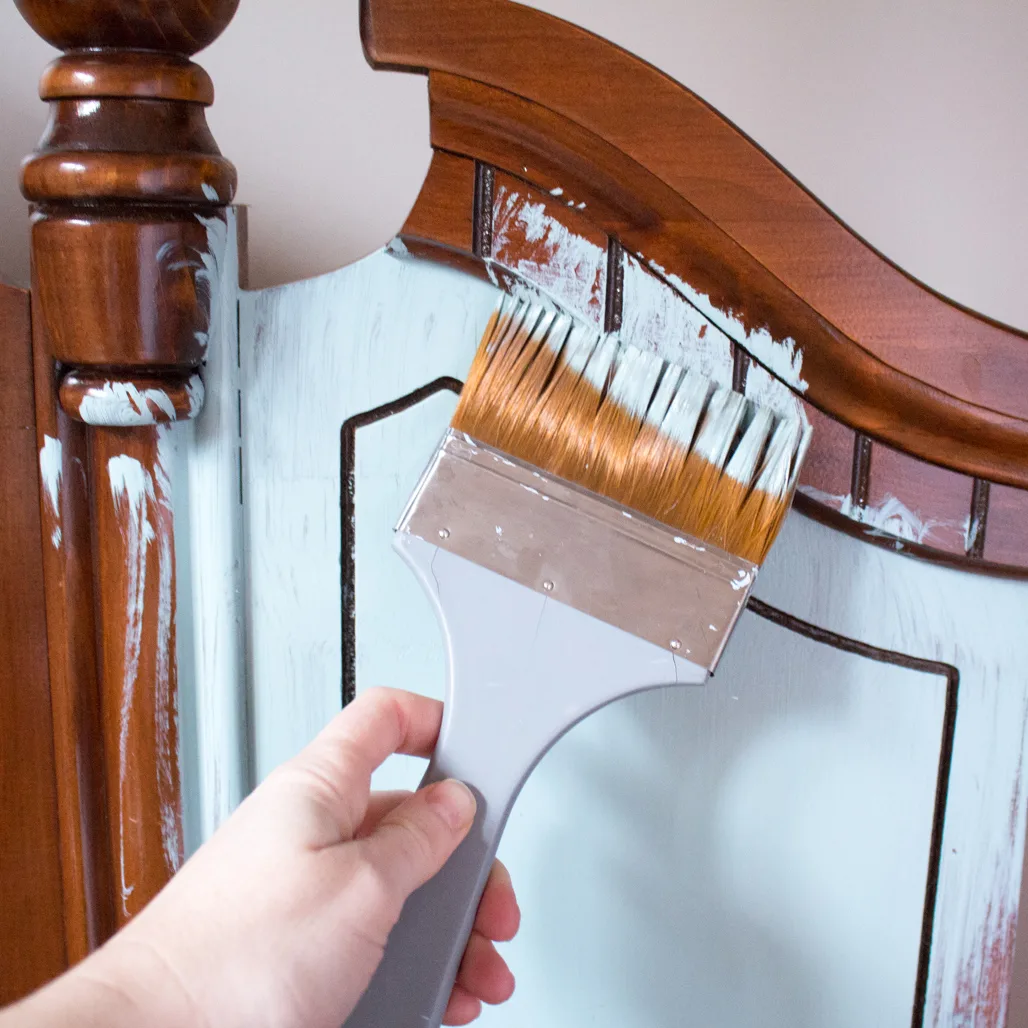 How to paint wood furniture the easy way