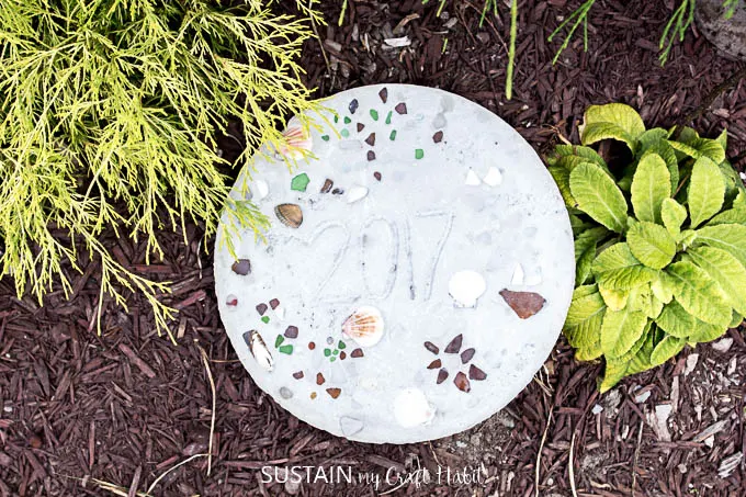 diy stepping stones