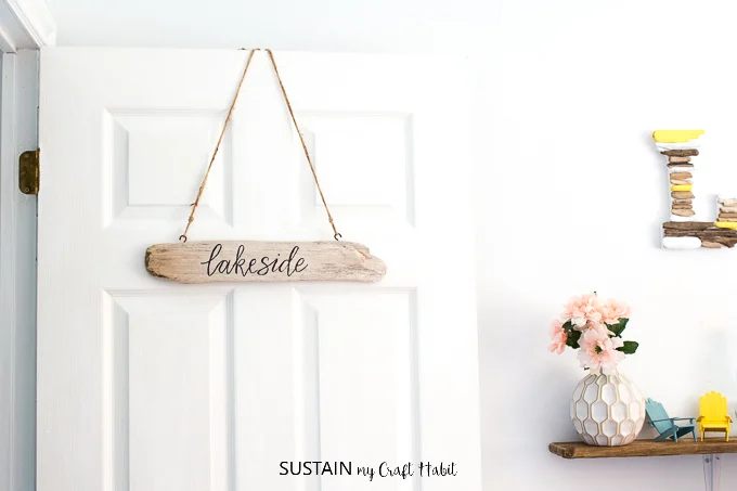 Beautiful Upcycled Diy Sign For Home