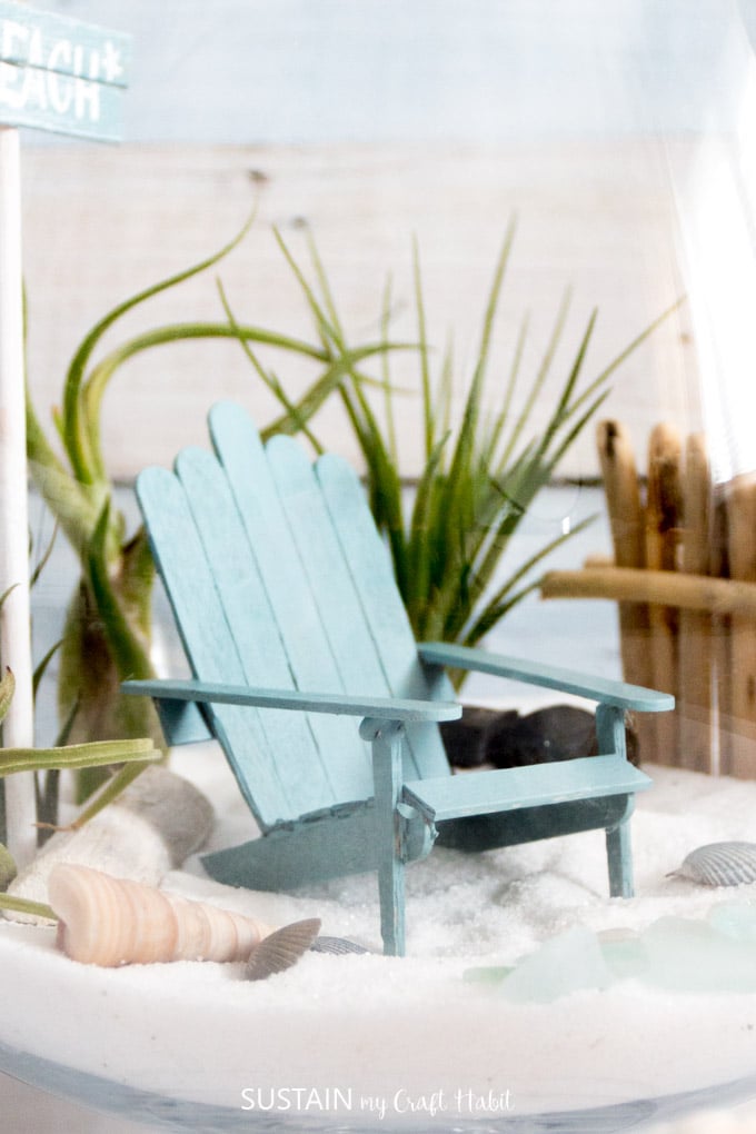 miniature beach chair diy