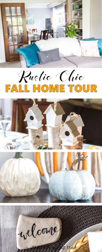 Rustic Chic Fall Home Tour [with Video!] – Sustain My Craft Habit