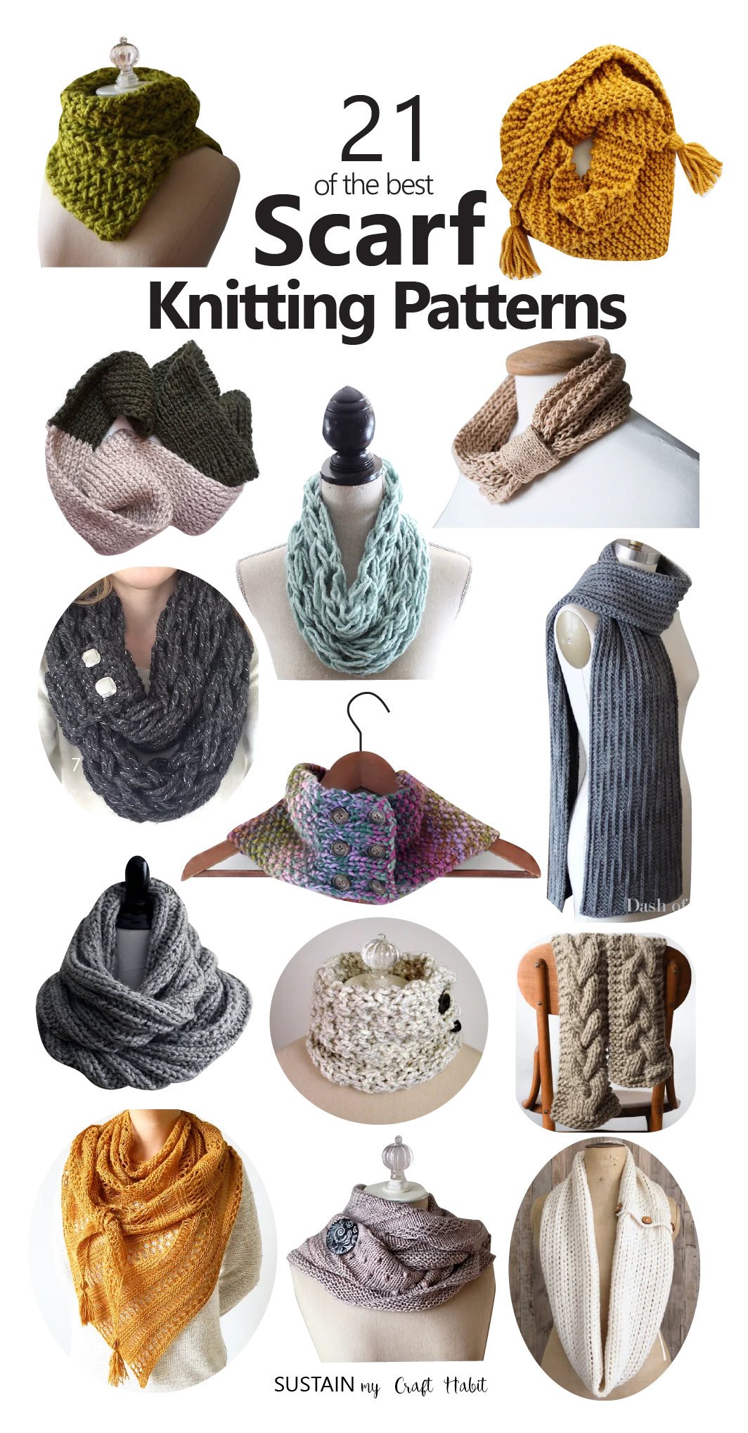 Cozy and Stylish Infinity Loom Knit Scarf