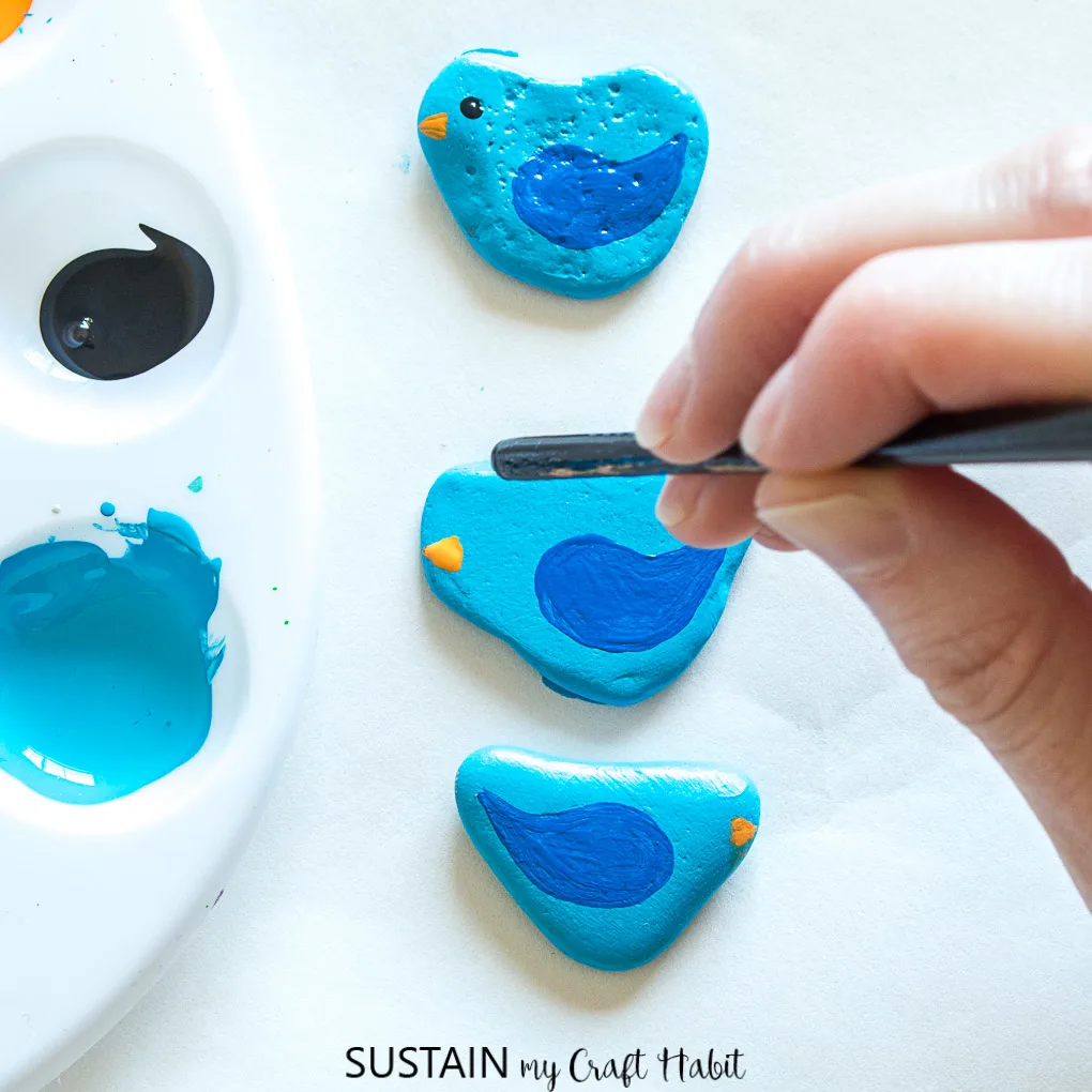 Turning Easy Painted Rocks into Picture Magnets – Sustain My Craft