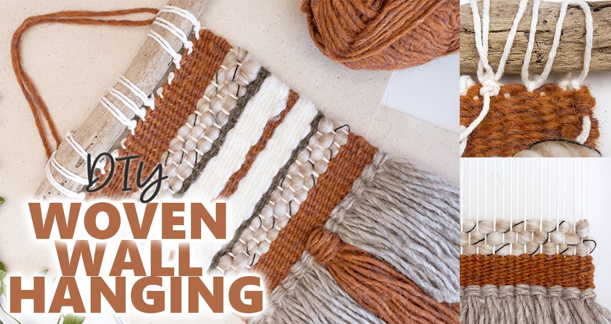 Diy Woven Wall Hanging The Ultimate Beginner S Guide Sustain My Craft Habit - Hand Woven Wall Hanging Diy