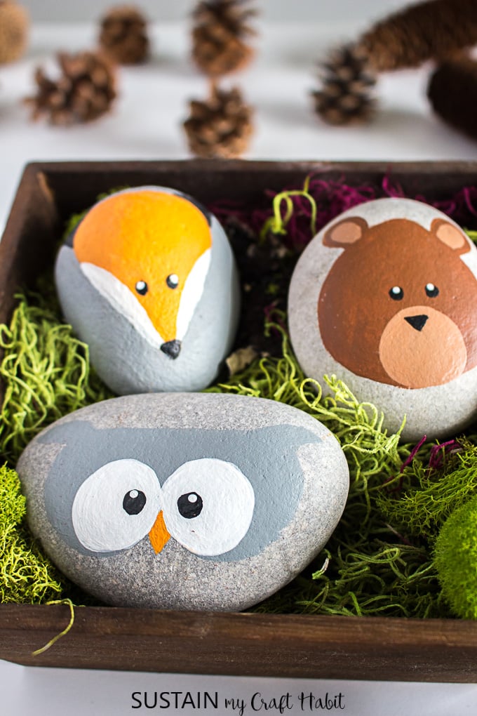 Utterly Adorable Painted Rocks Animals – Sustain My Craft Habit
