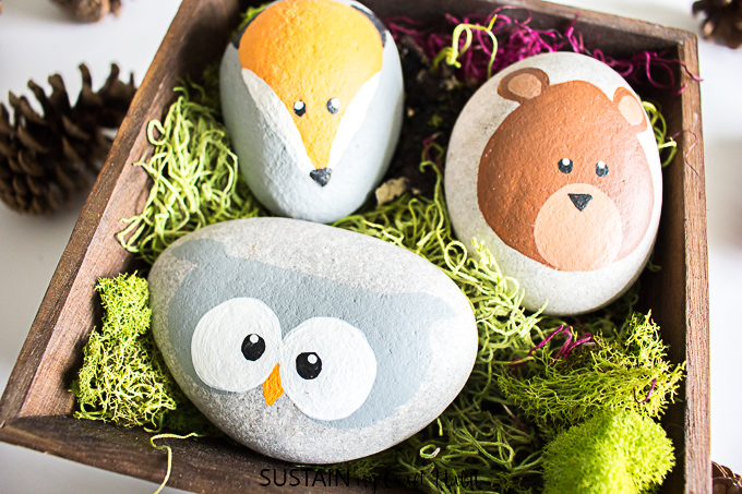 Utterly Adorable Painted Rocks Animals