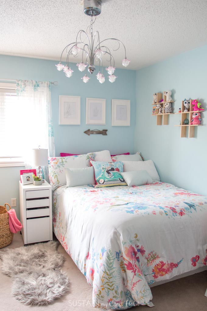 tween bedroom ideas in teal and pink: #mycolourjourney