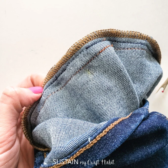 Hemming Jeans & Pants Without Losing the Original Hem (Easy Tutorial for  Beginners!) - Easy Fashion for Moms