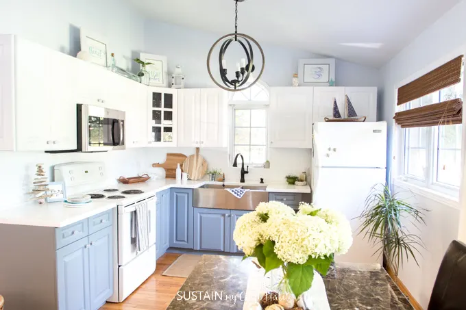 OC] Kitchen in New England cottage, recently remodeled [6615x4422