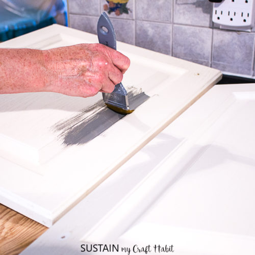 How to Paint Kitchen Cabinets without Sanding – Sustain My Craft Habit