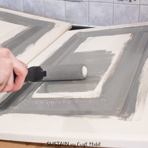 How to Paint Kitchen Cabinets without Sanding – Sustain My Craft Habit
