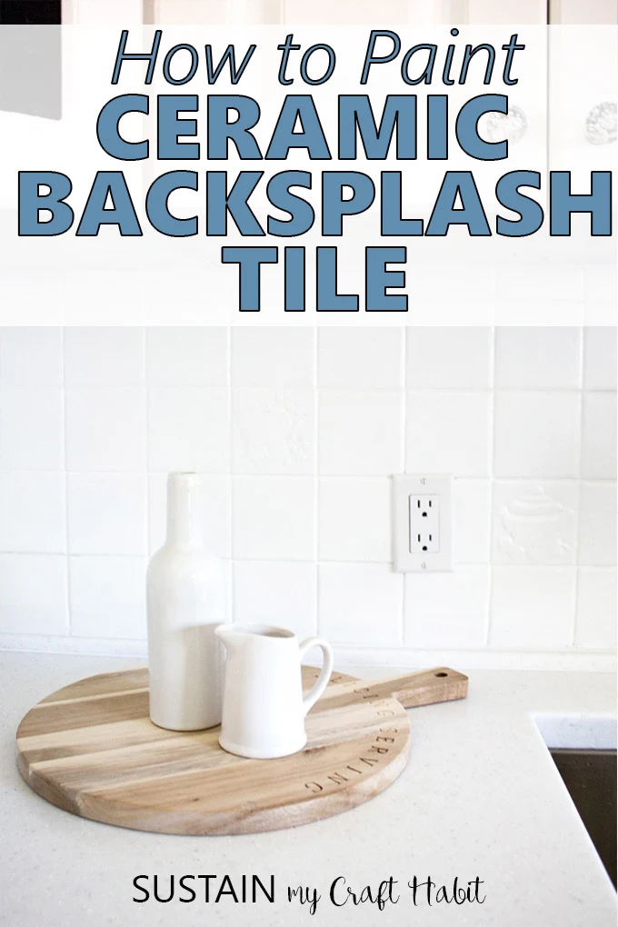 Painting Tile Backsplash Updating Ugly Kitchen Tiles 3 Easy