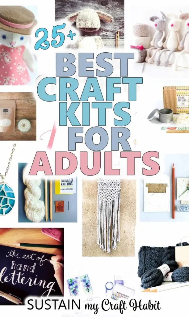 Adults Craft Kits  littlecraftybugs - DIY Make Your Own Kits for Adults