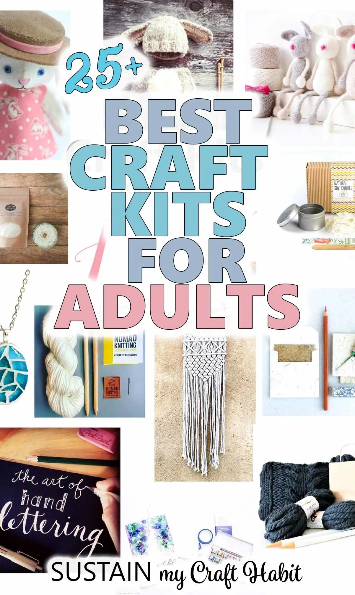 Favorite Craft Kits for Adults  Craft kits, Adult crafts, Diy crafts for  adults
