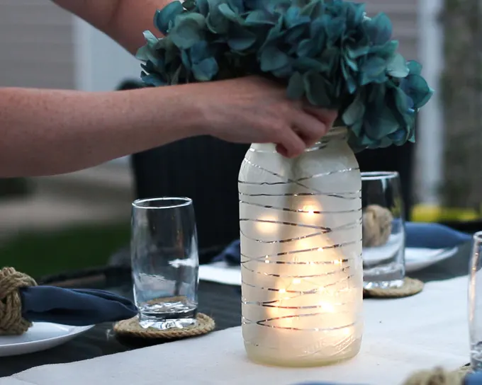 wedding centerpieces mason jars