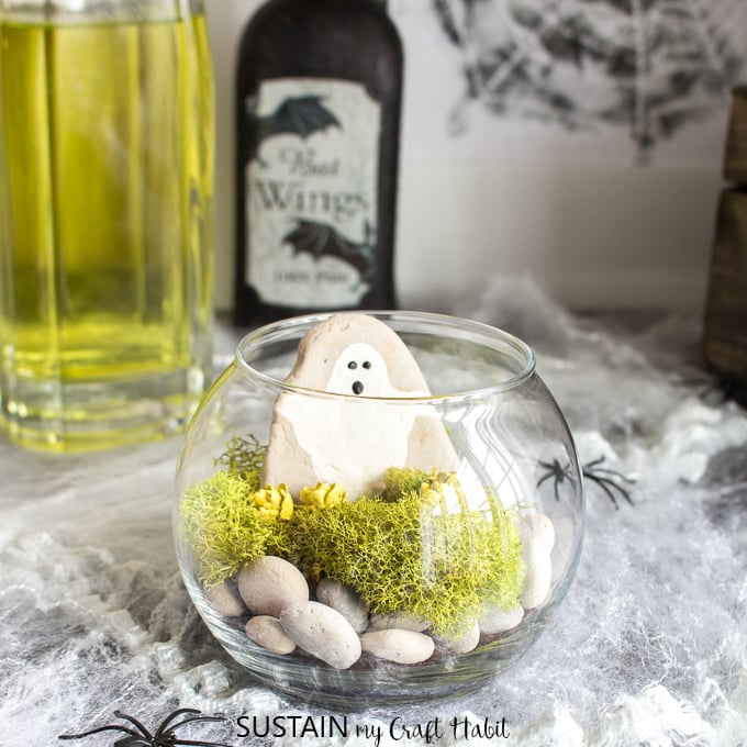 diy halloween terrarium