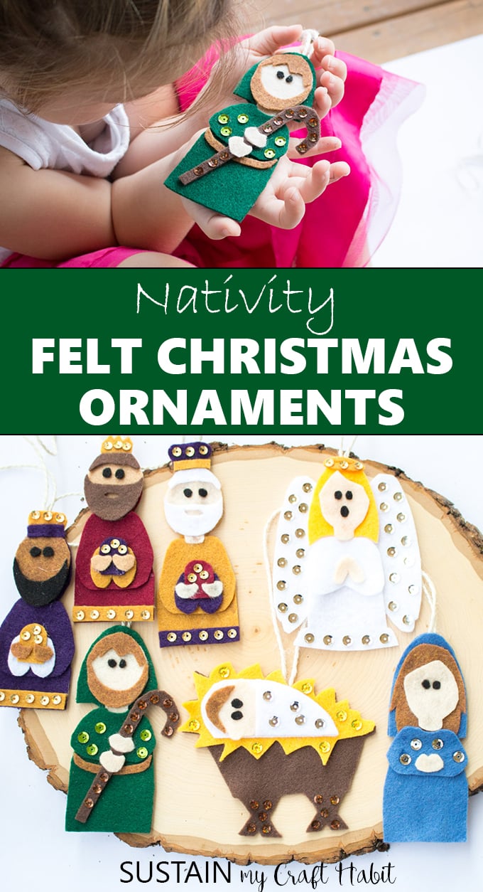 felt christmas ornaments