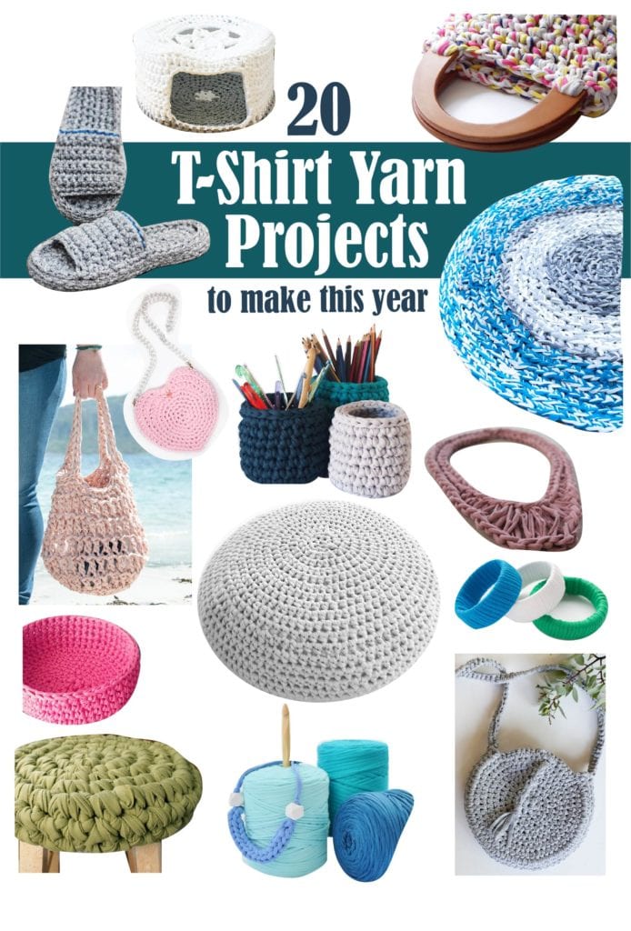 Top 20 Tshirt Yarn Projects To Make Sustain My Craft Habit