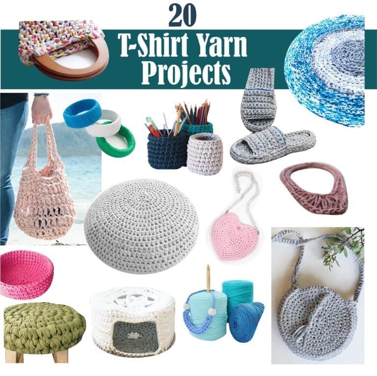 tshirt yarn projects