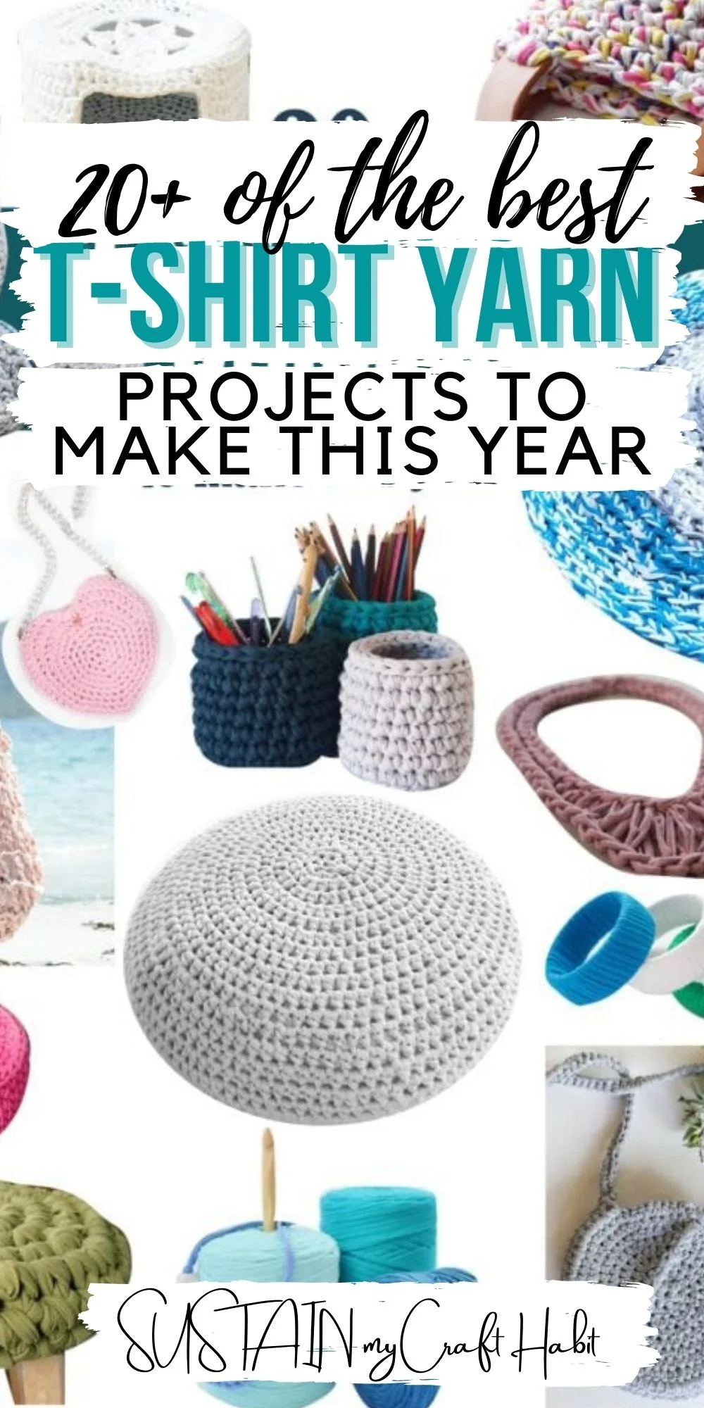 28+ T-Shirt Yarn Crochet Projects