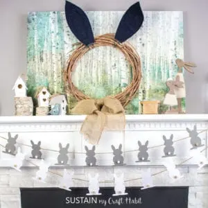 DIY Easter garland