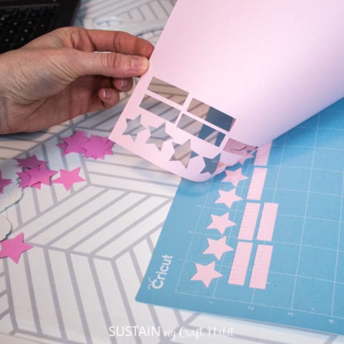 Sweet Cherry Blossom Paper Flowers with Cricut Sustain My Craft Habit