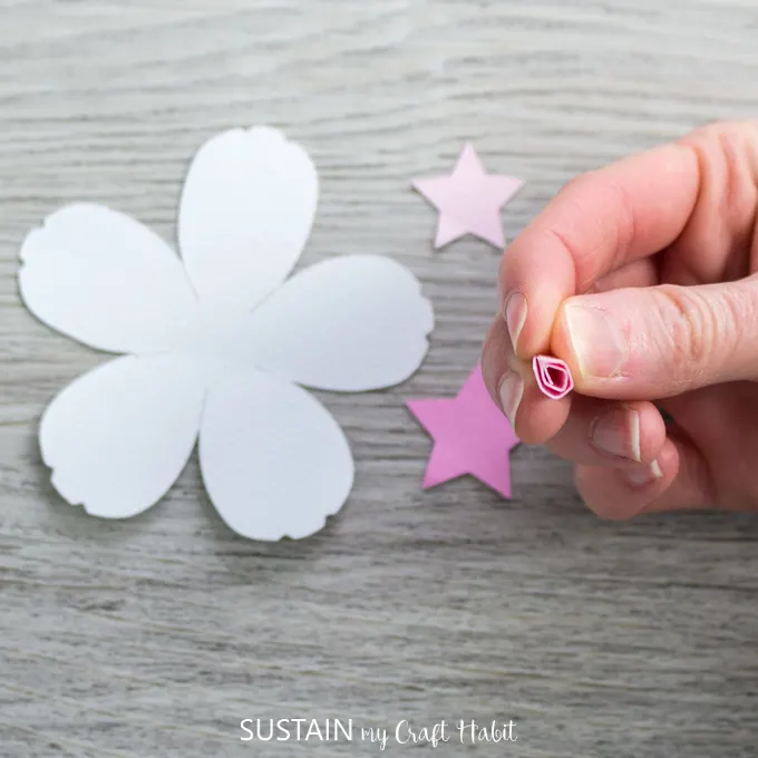 cherry blossom paper flowers