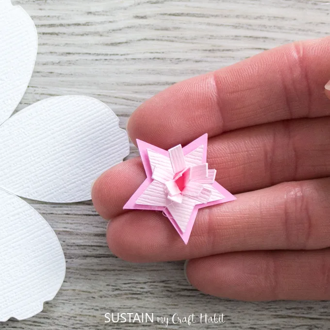 cherry blossom paper flowers