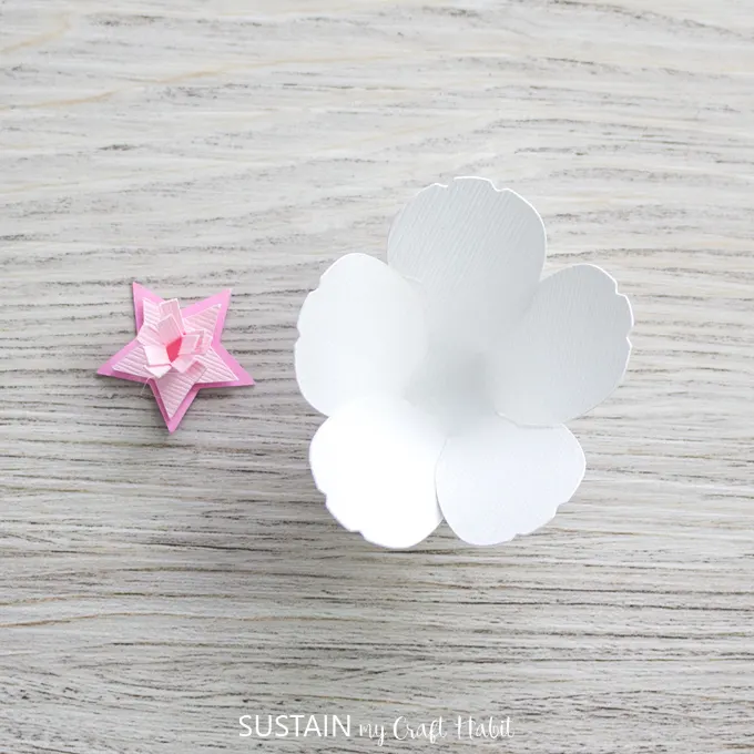 cherry blossom paper flowers