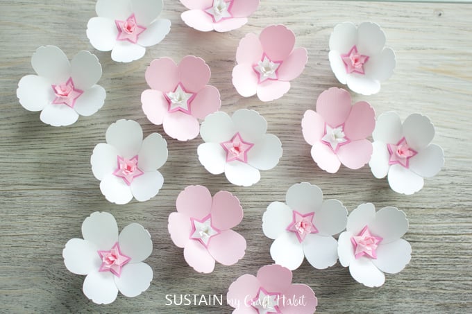 Cherry Blossom Paper Flowers